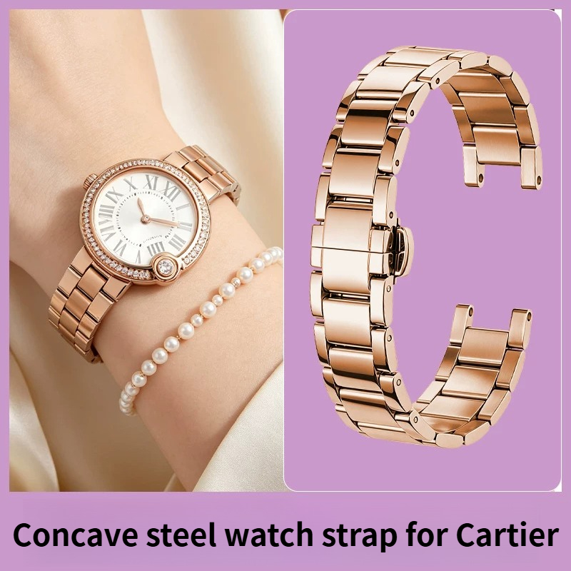 Cartier Watch Ballon Bleu - Bracelet de montre en acier inoxydable