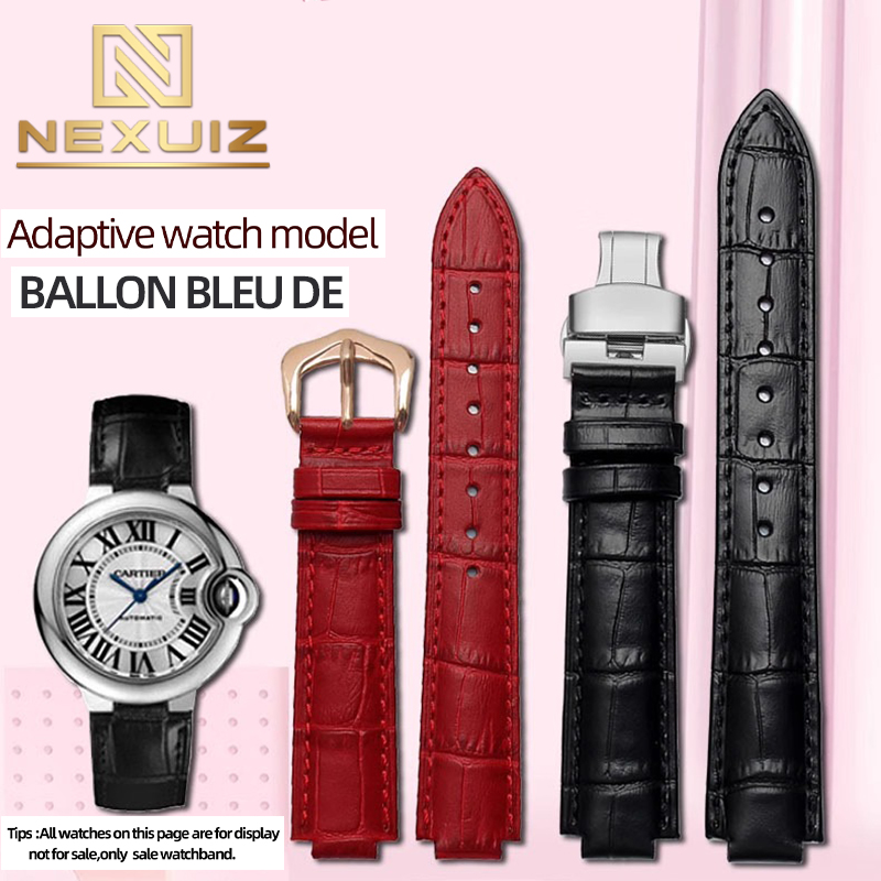 Cartier Watch Ballon Bleu - Bracelet DE montre en cuir pour
