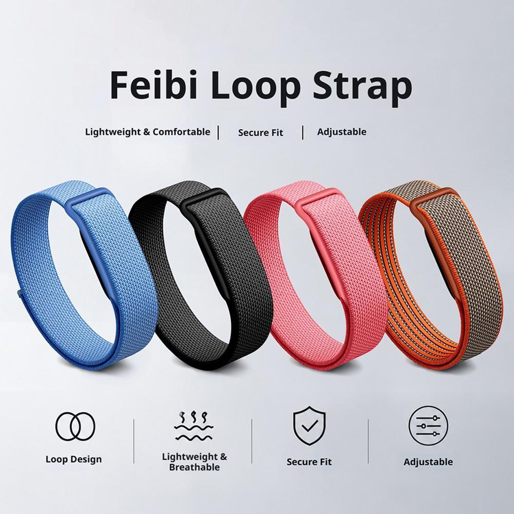 Sport Loop Velcro - Bracelet de montre tressé en nylon