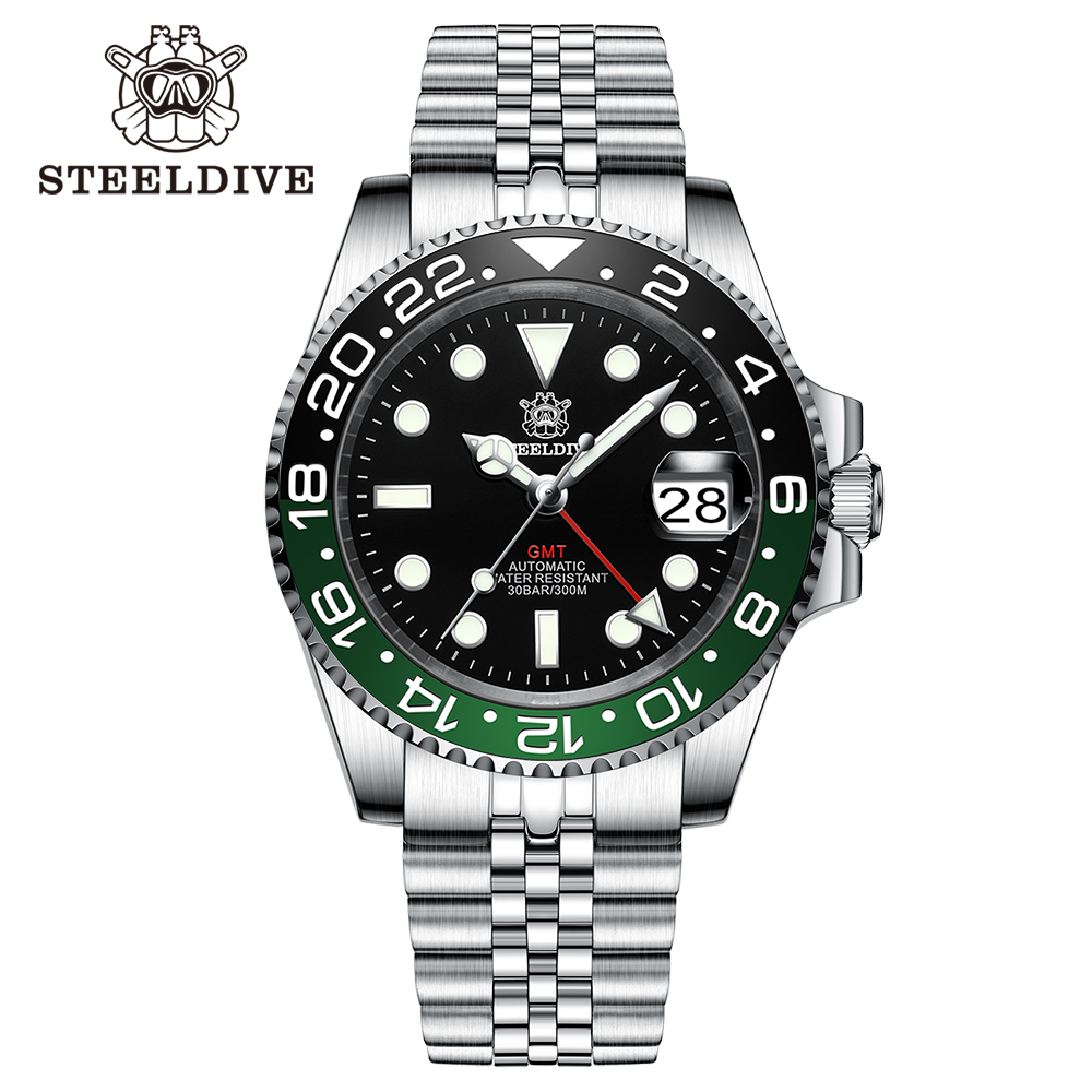 Seiko Watch 5 Sports - STEELDIVE SD1993 V2 lunette en céramique