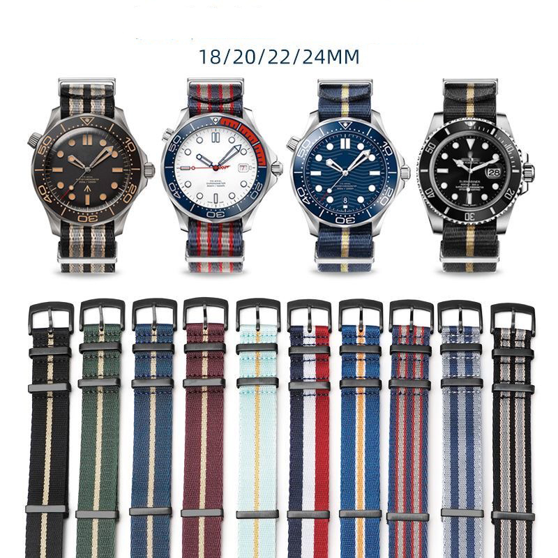 Nato Strap Nylon - Bracelet de montre en Nylon supérieur