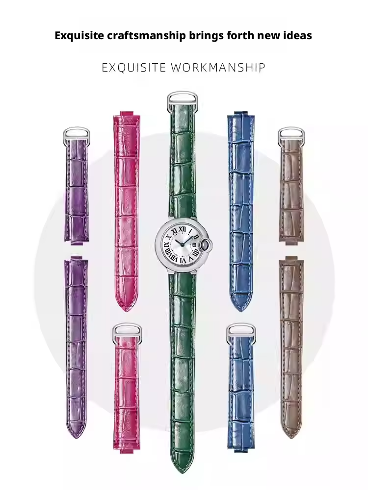 Cartier Watch Ballon Bleu - Bracelet de montre en cuir pour