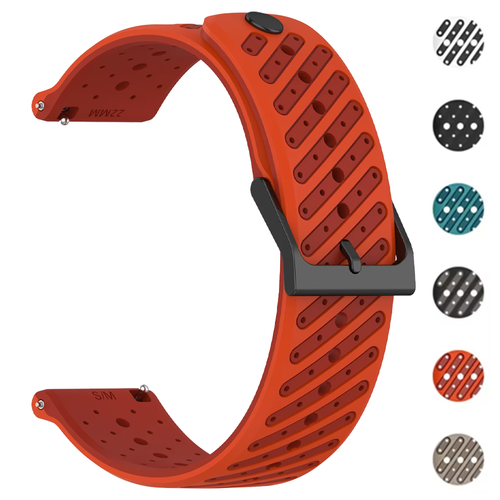 Silicone Watch Band 22Mm - Bracelet de sport en Silicone pour