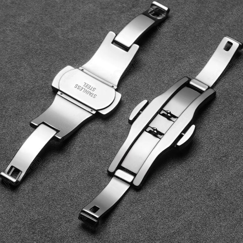Butterfly Clasp Deployant - Fermoir papillon en acier inoxydable à