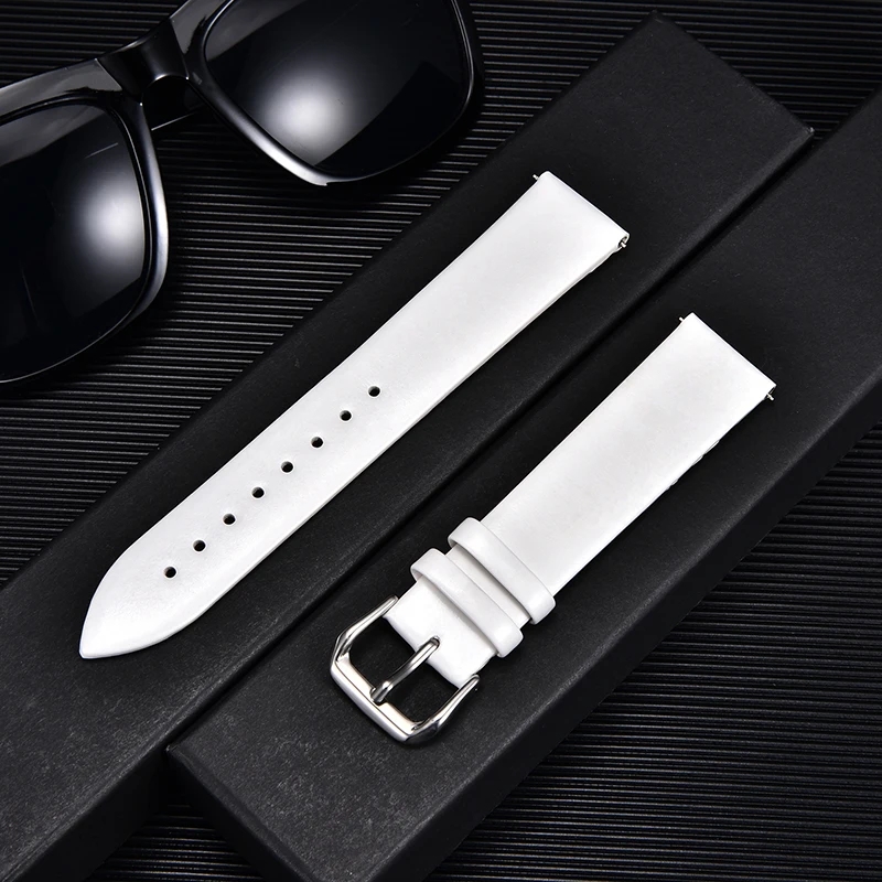Suede Strap Watch - Bracelets de montre Ultra-fins en cuir