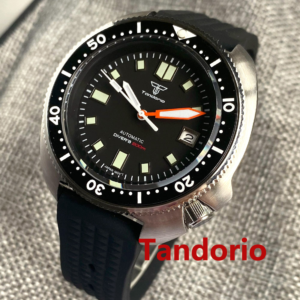 Rubber Strap Diver - Montre automatique pour homme Tandorio 44