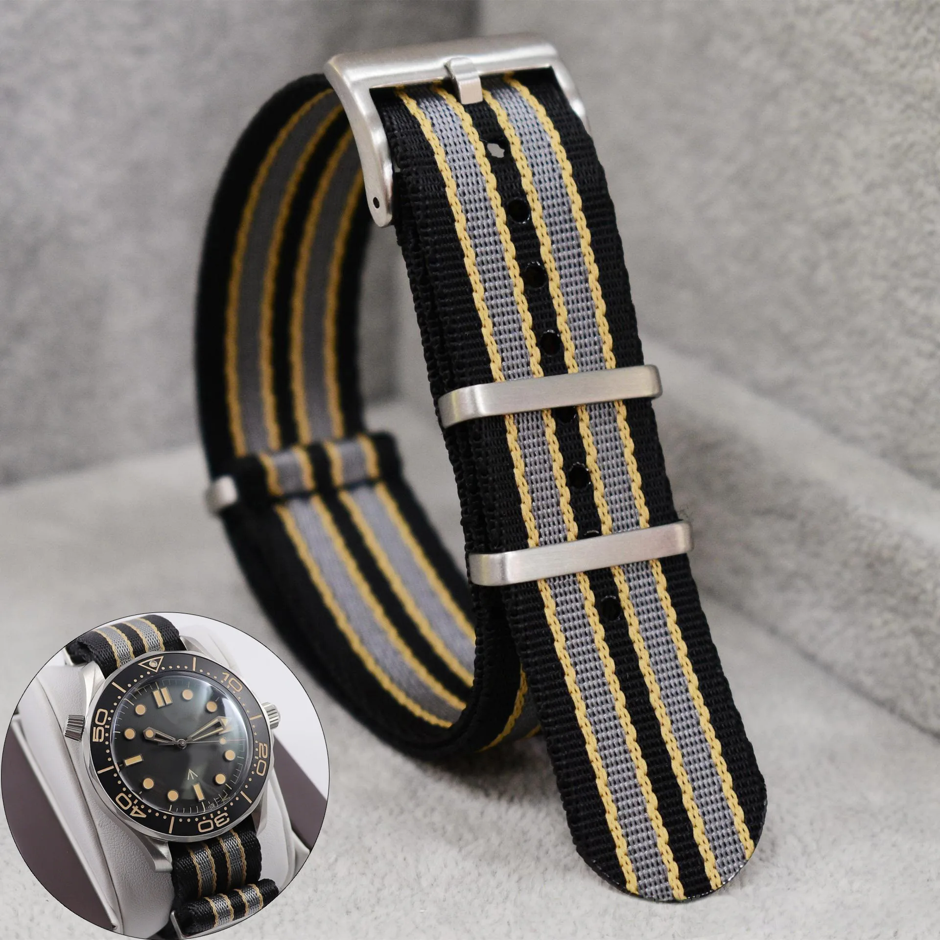 Nato Strap Nylon - Bracelet de montre en Nylon de
