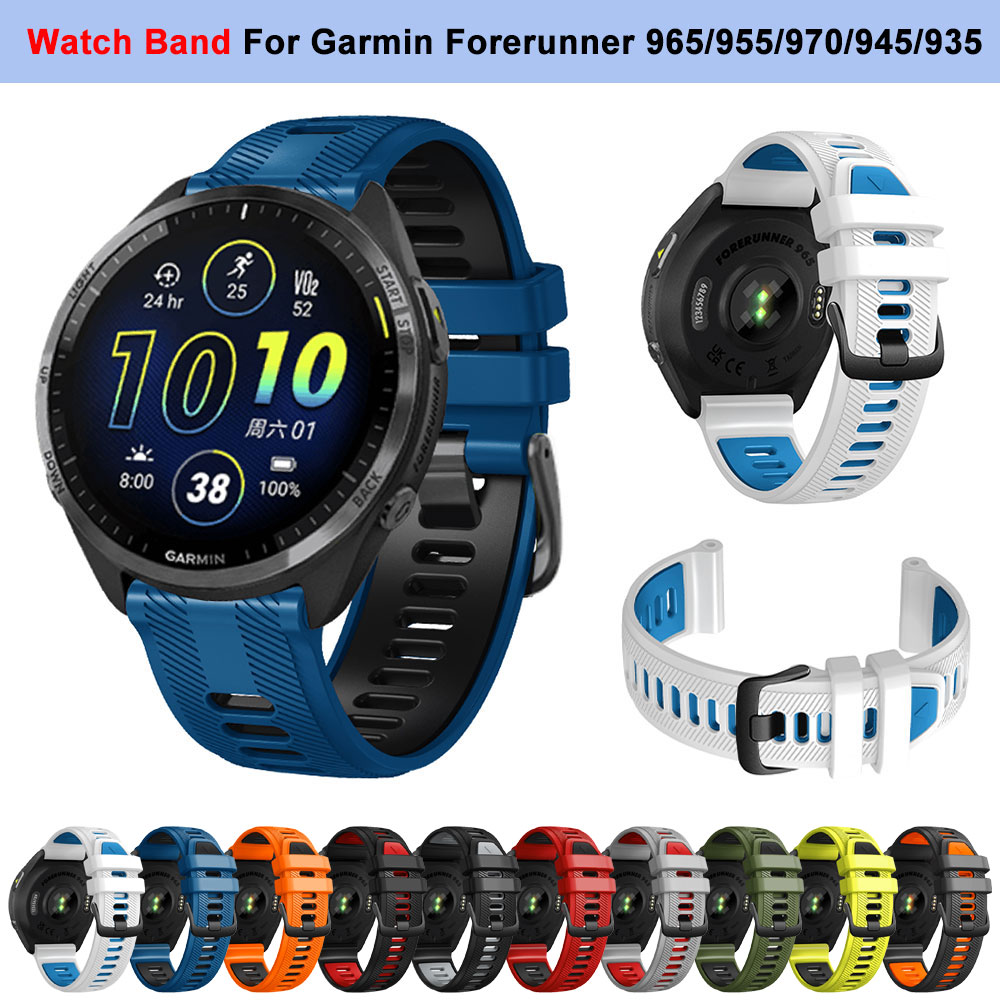 Bracelet de montre sport en si - Silicone Watch Band 22Mm avis et prix