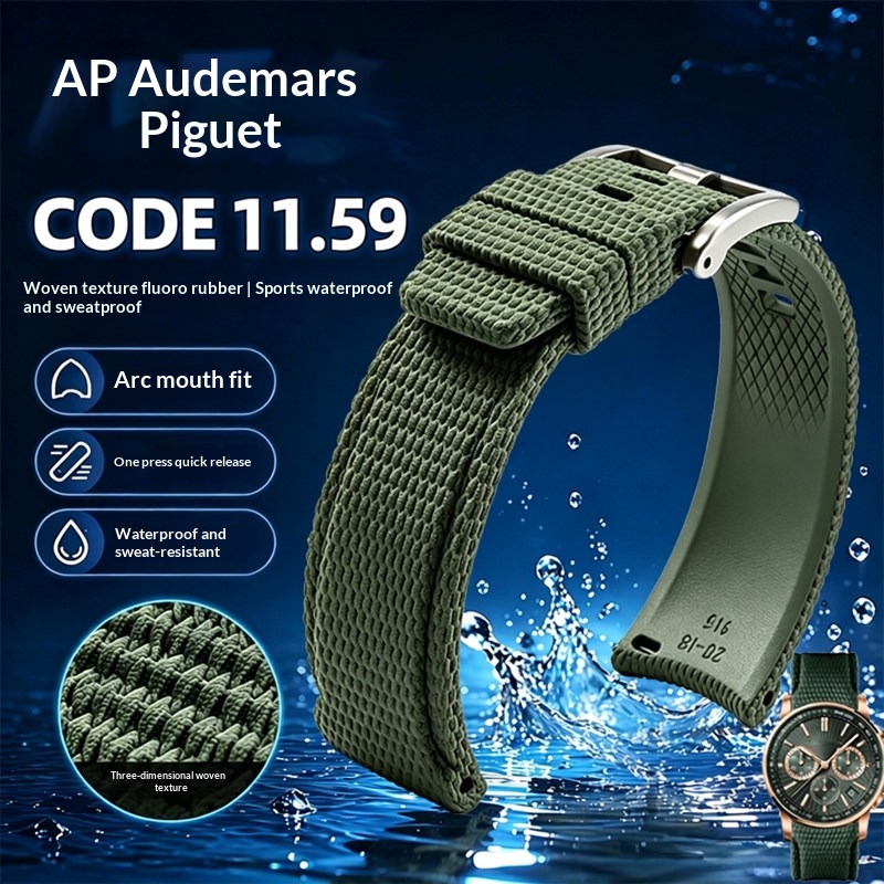 Bracelet de montre en caoutcho - Audemars Piguet Watch Code 11.59 avis et prix