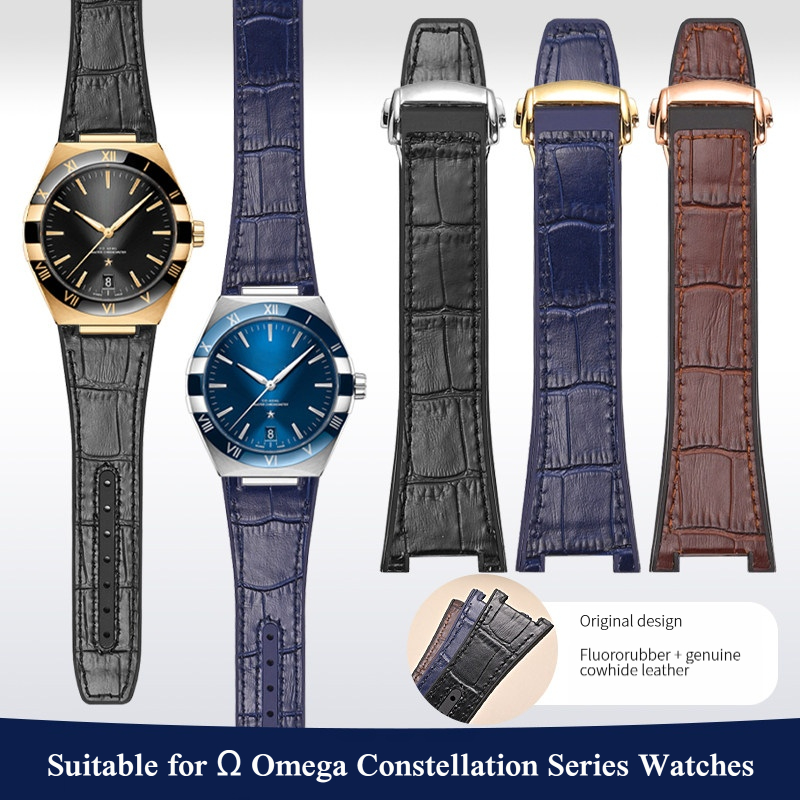 Bracelet de montre en cuir de  - Omega Watch Constellation avis et prix