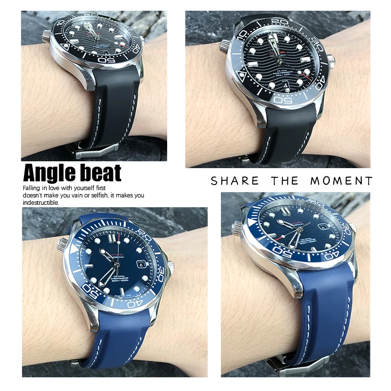 Bracelets de montre en caoutch - Omega Watch Speedmaster avis et prix