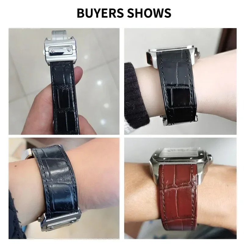 Bracelet de montre en cuir de  - Cartier Watch Tank avis et prix