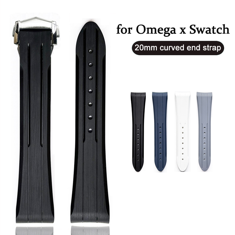Bracelet en caoutchouc de 20mm - Omega Watch Seamaster avis et prix