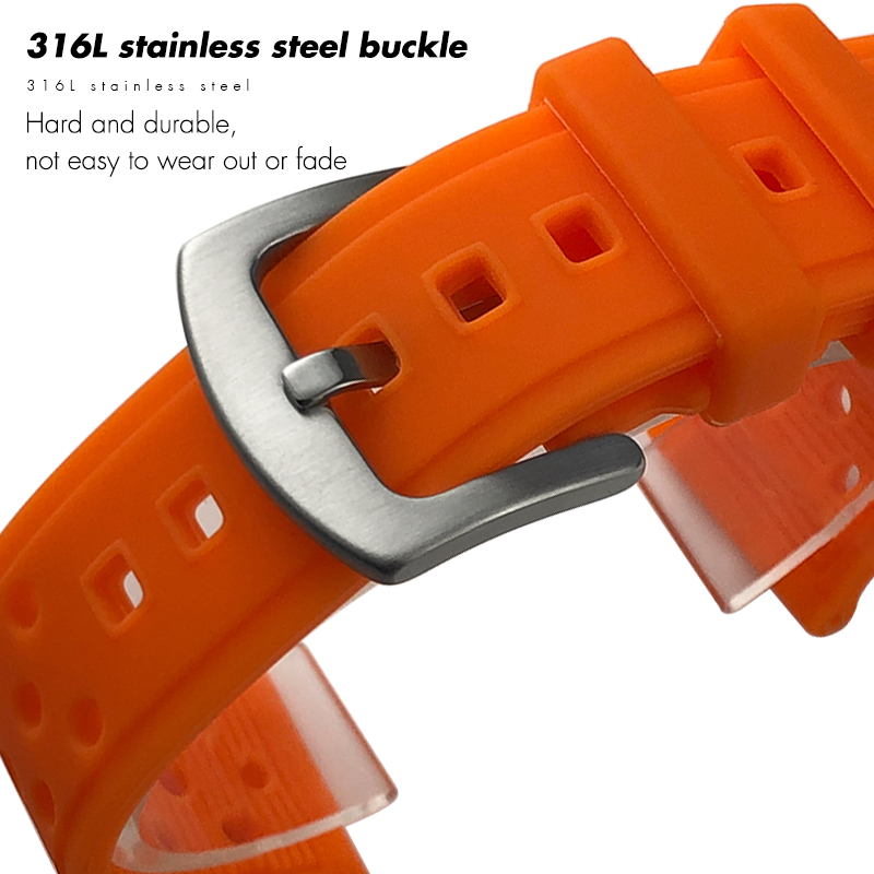 Bracelet de montre en silicone - Seiko Watch 5 Sports avis et prix