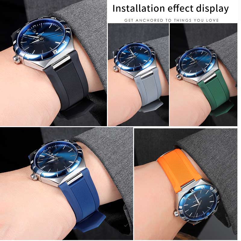 Bracelet de montre cranté en c - Omega Watch Constellation avis et prix