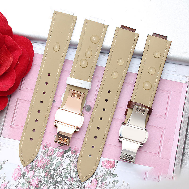 Bracelet de montre en cuir pou - Cartier Watch Ballon Bleu avis et prix