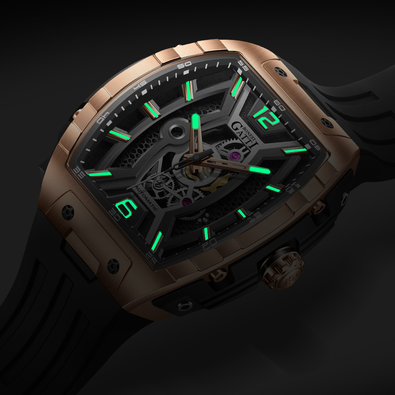 Montre de luxe pour homme BONE - Rubber Strap Diver avis et prix