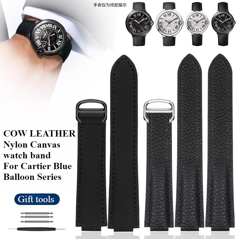 Bracelet DE montre en toile de - Cartier Watch Ballon Bleu avis et prix