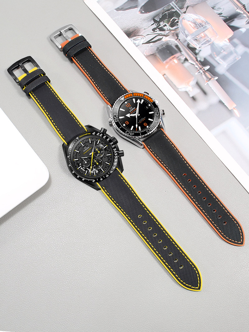 Bracelet de montre texturé en  - Omega Watch Speedmaster avis et prix