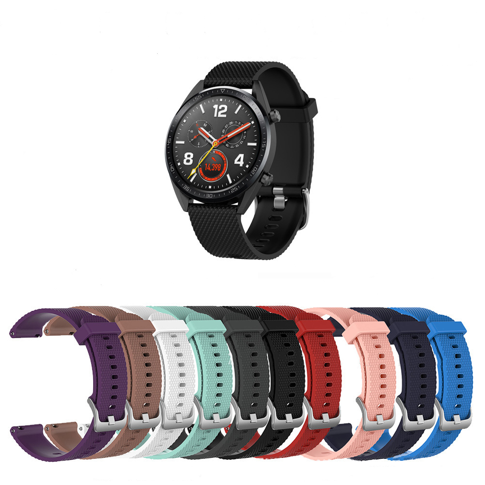 Bracelet de montre de 22mm, po - Silicone Watch Band 22Mm avis et prix