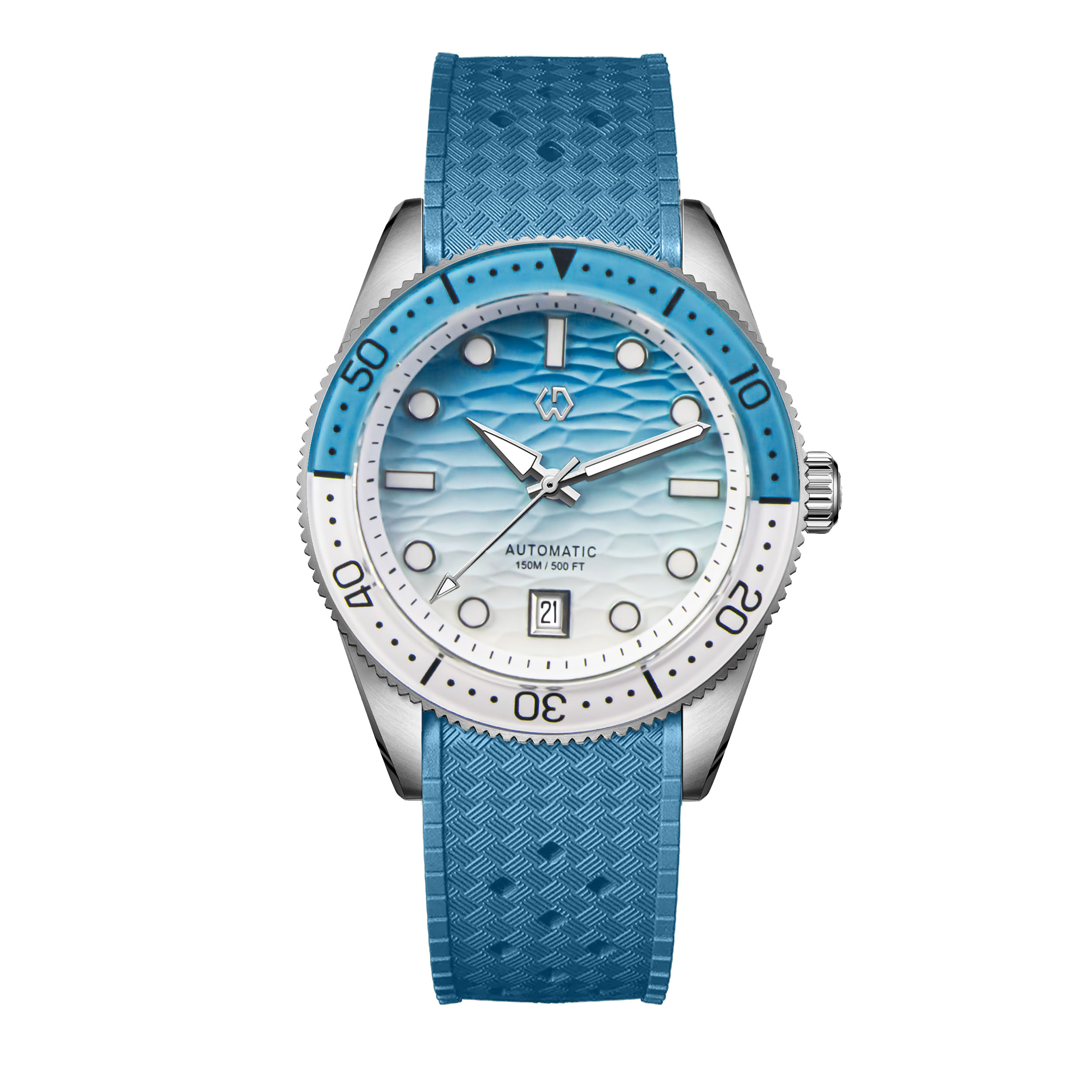 Montre de plongée pour hommes, - Rubber Strap Diver avis et prix