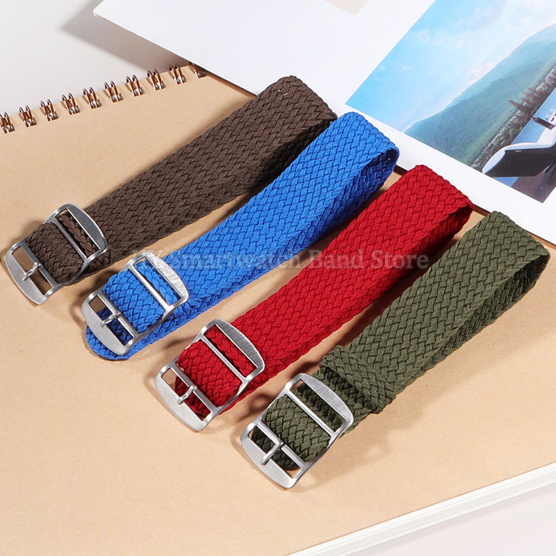 Bracelet de montre en toile de - Perlon Strap Woven avis et prix