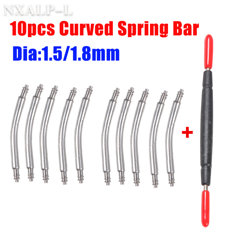 Liens de bracelet de montre in - Curved Spring Bar avis et prix