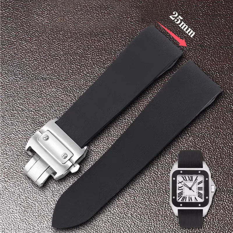 Bracelet de Montre en Caoutcho - Cartier Watch Tank avis et prix
