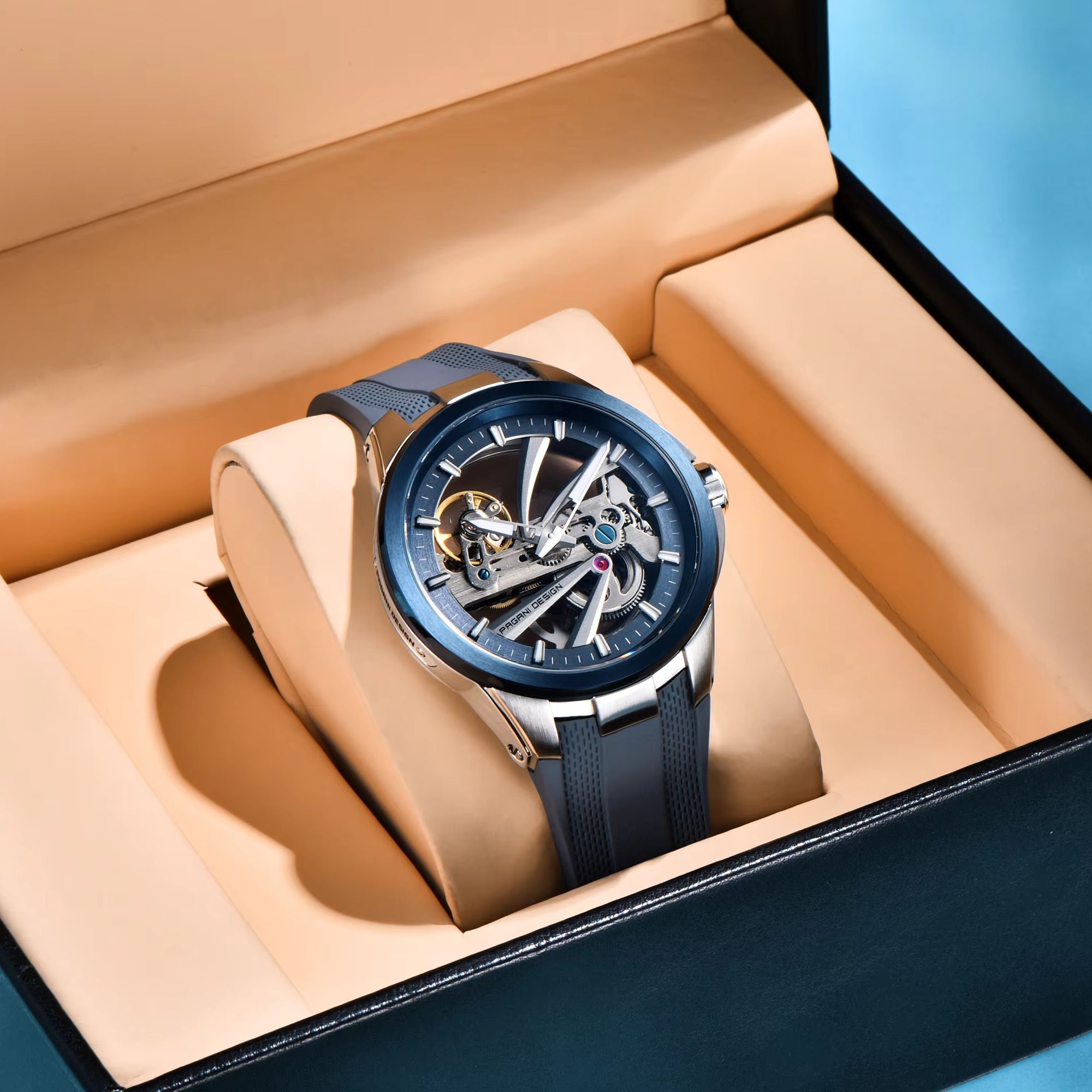 Montre mécanique tendance pour - Rubber Strap Diver avis et prix