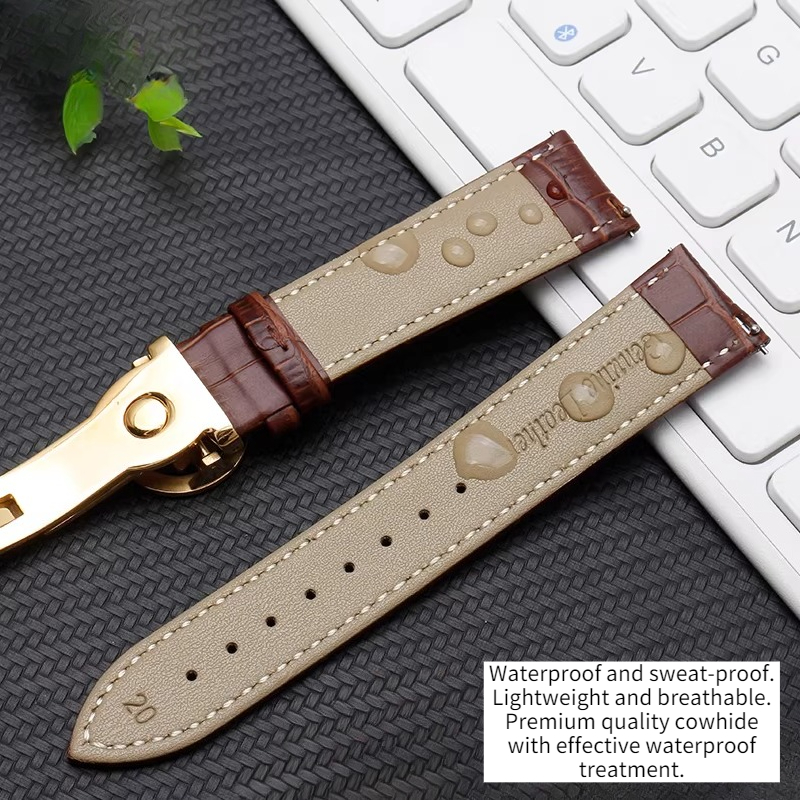 Bracelet de montre en cuir vér - Patek Philippe Watch Calatrava avis et prix