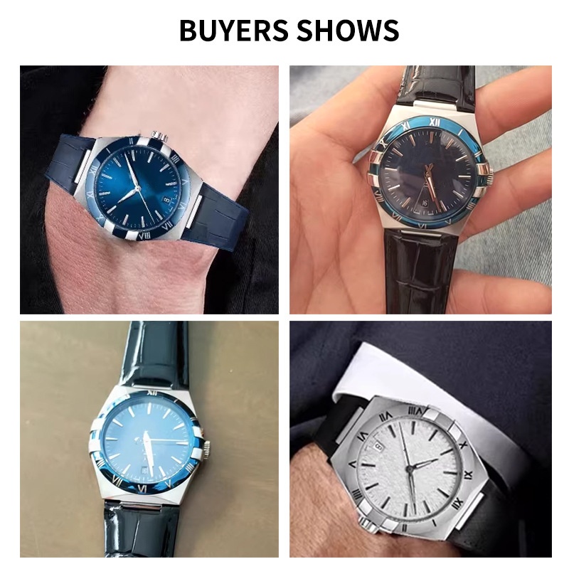 Bracelet de montre en cuir pou - Omega Watch Constellation avis et prix