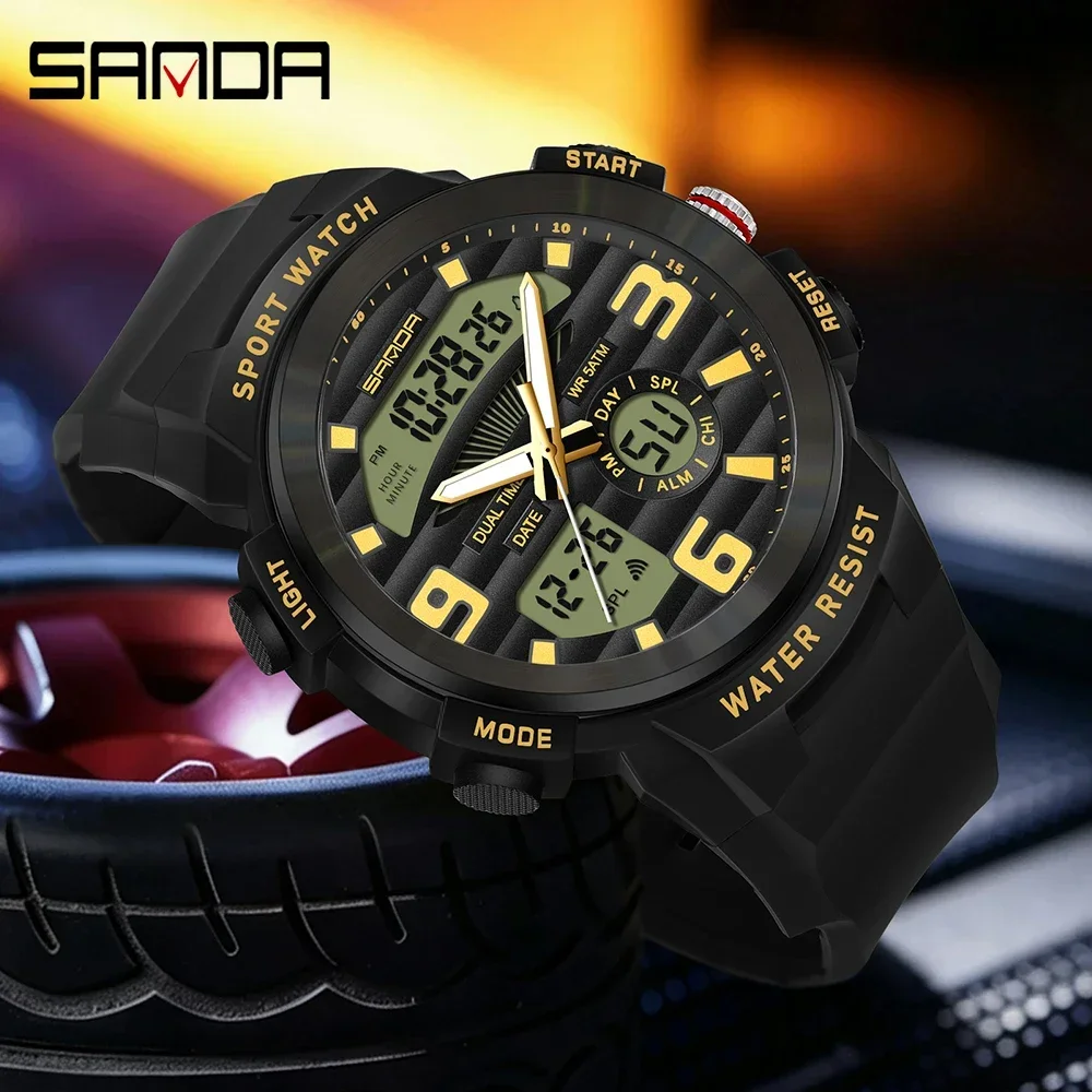 Montre multifonction SANDA pou - Rubber Strap Diver avis et prix