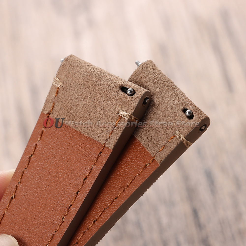 Bracelet de montre vintage en  - Suede Strap Watch avis et prix