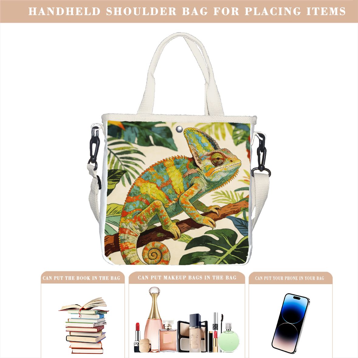 Sac fourre-tout vintage à moti - Tropic Strap Vintage avis et prix