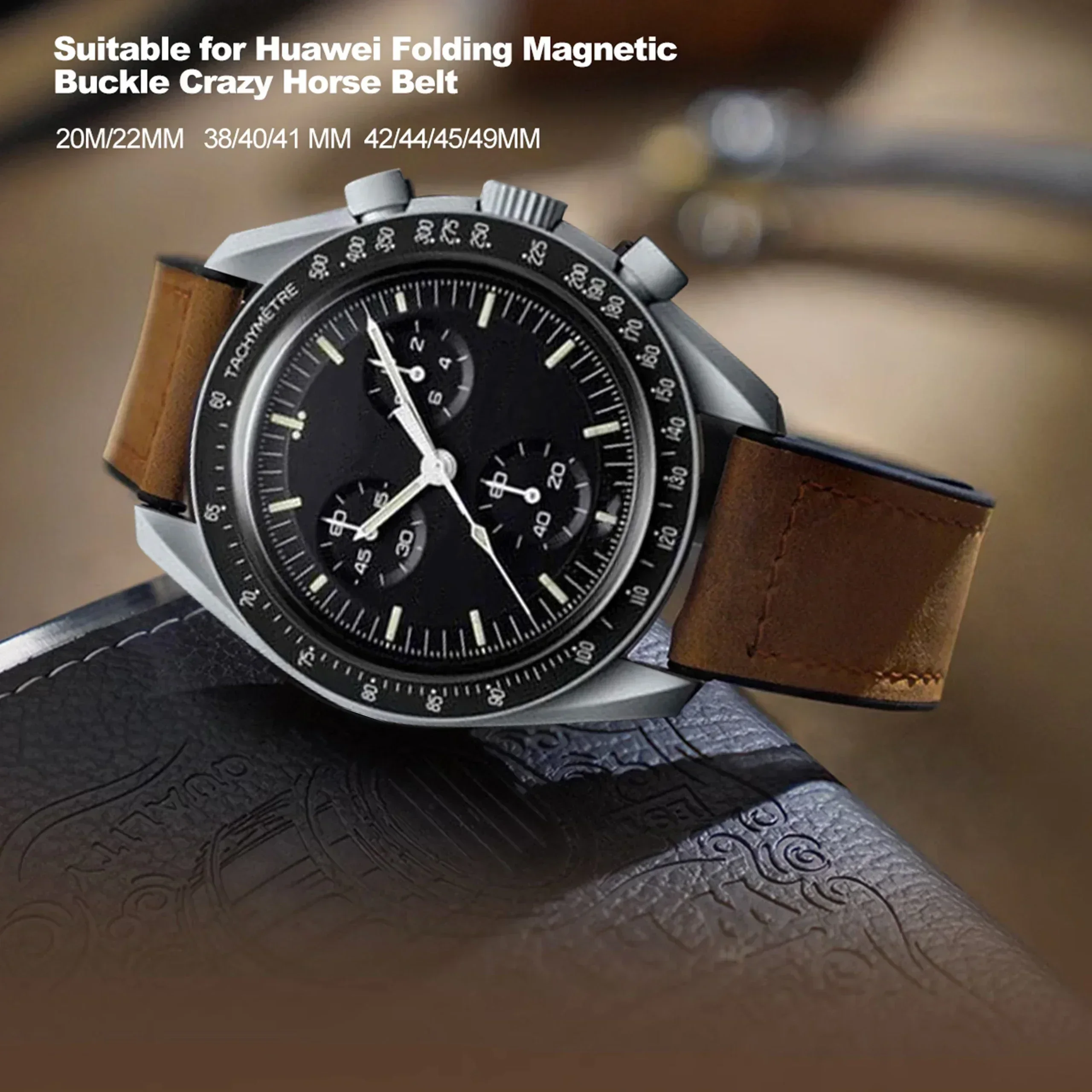 Bracelet de montre en cuir et  - Omega Watch Constellation avis et prix