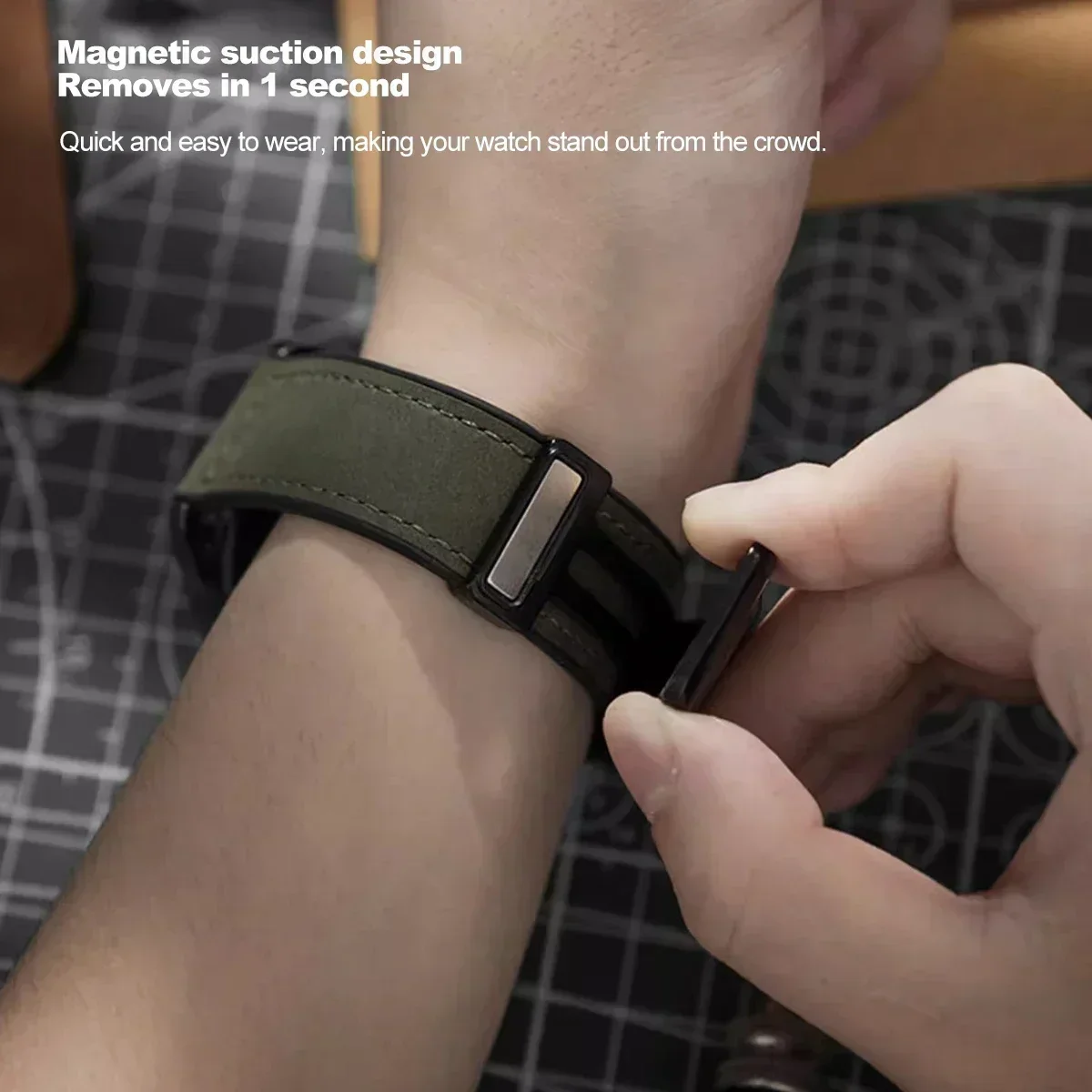 Bracelet de montre en cuir et  - Omega Watch Constellation avis et prix