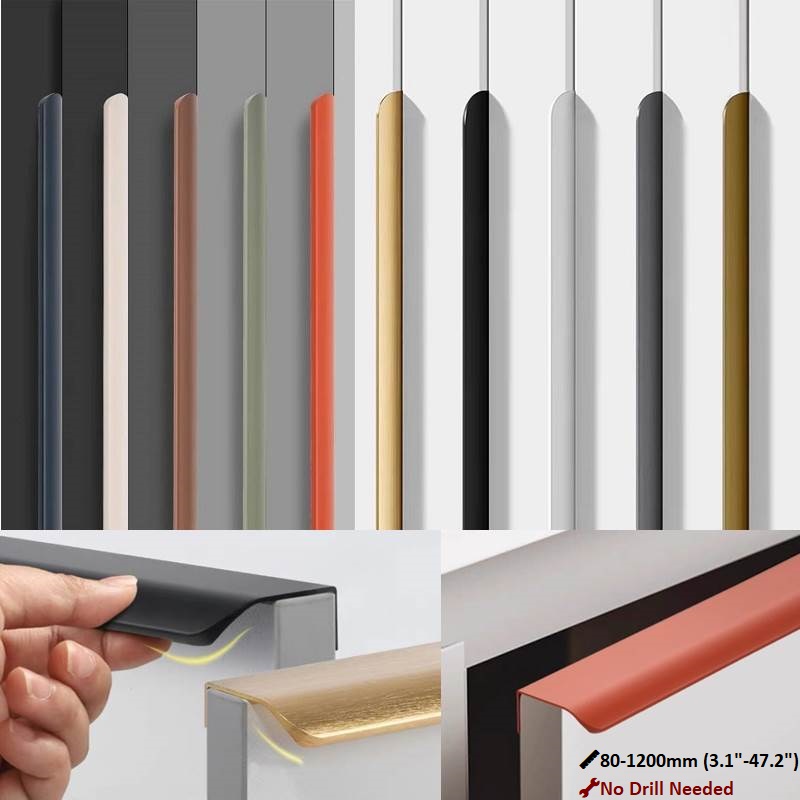 Poignées d'armoire invisibles  - Curved Spring Bar avis et prix
